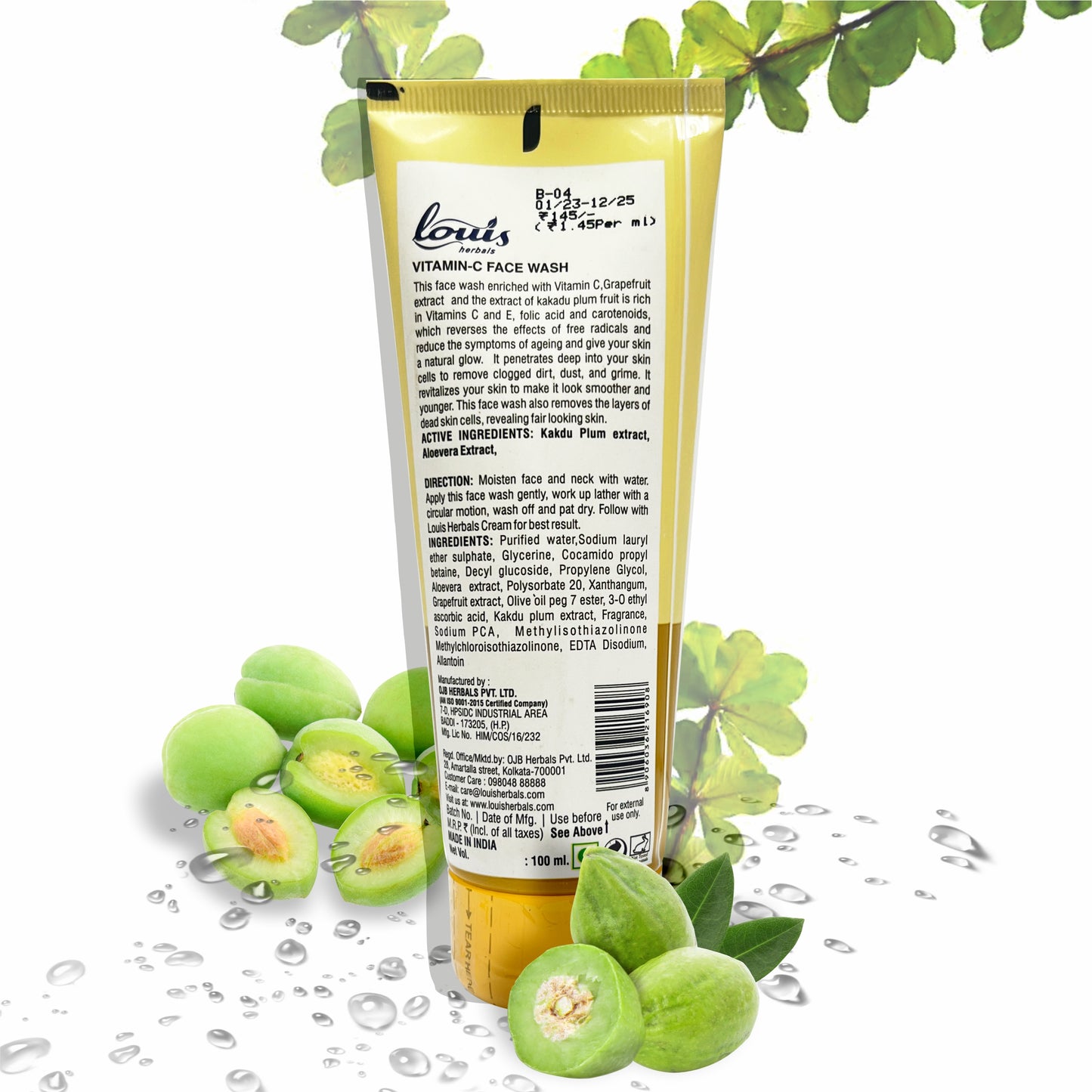 Vitamin-C Brightening &Skin Illuminating Facewash
