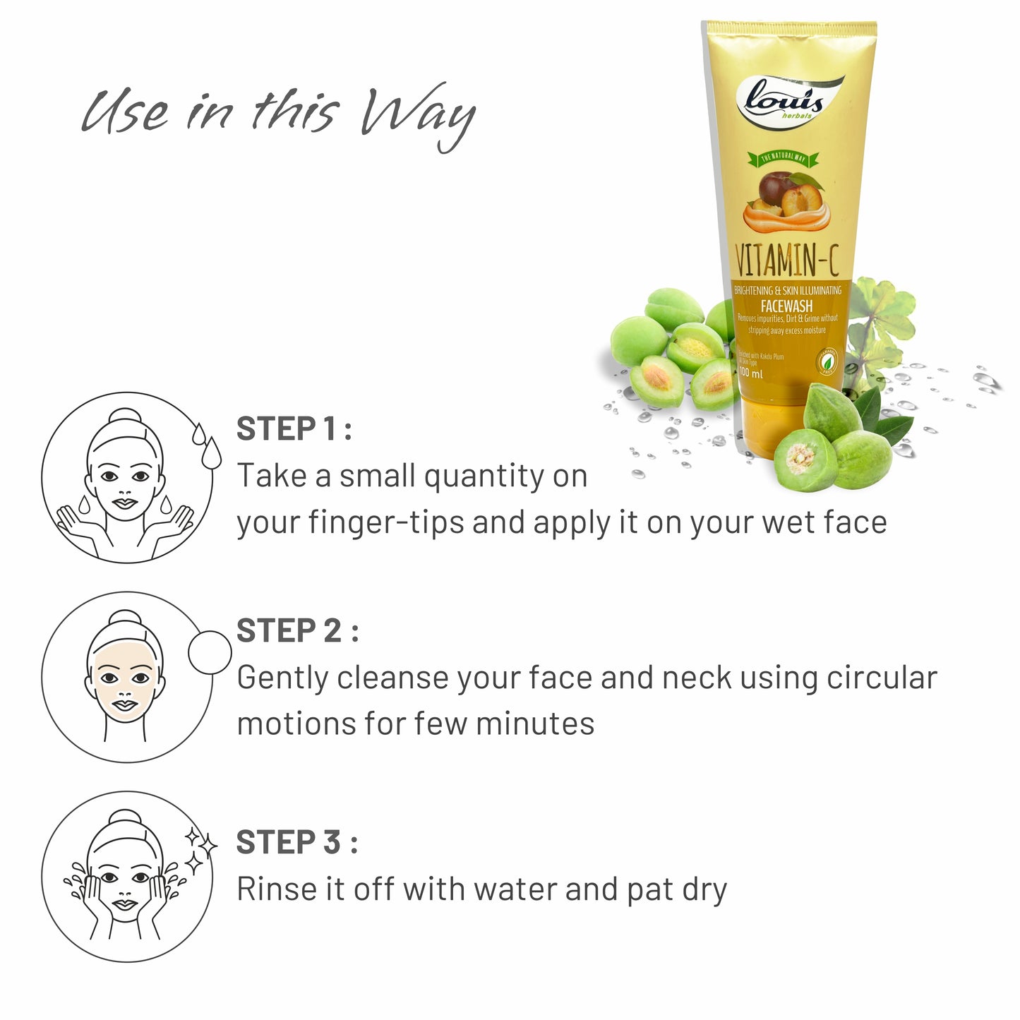 Vitamin-C Brightening &Skin Illuminating Facewash