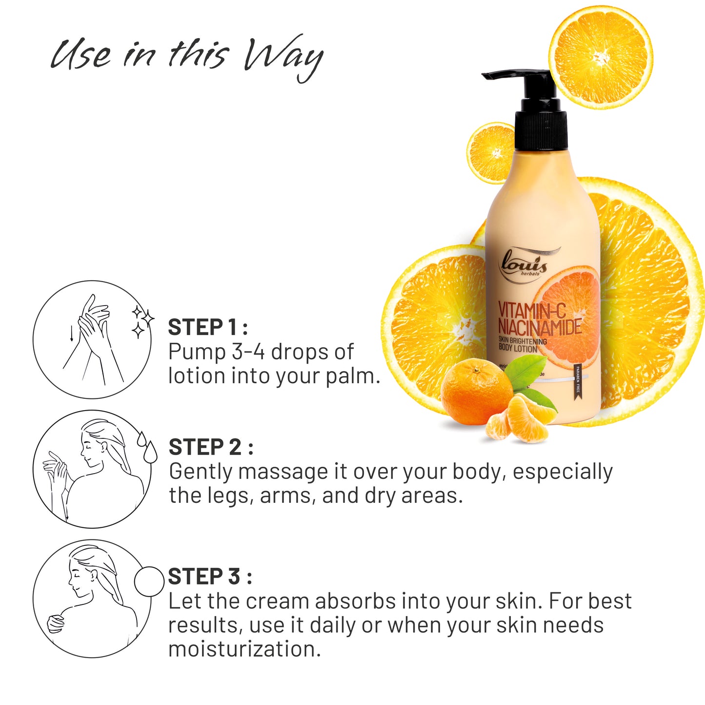 Vitamin-C Niacinamide Skin Brightening Body Lotion