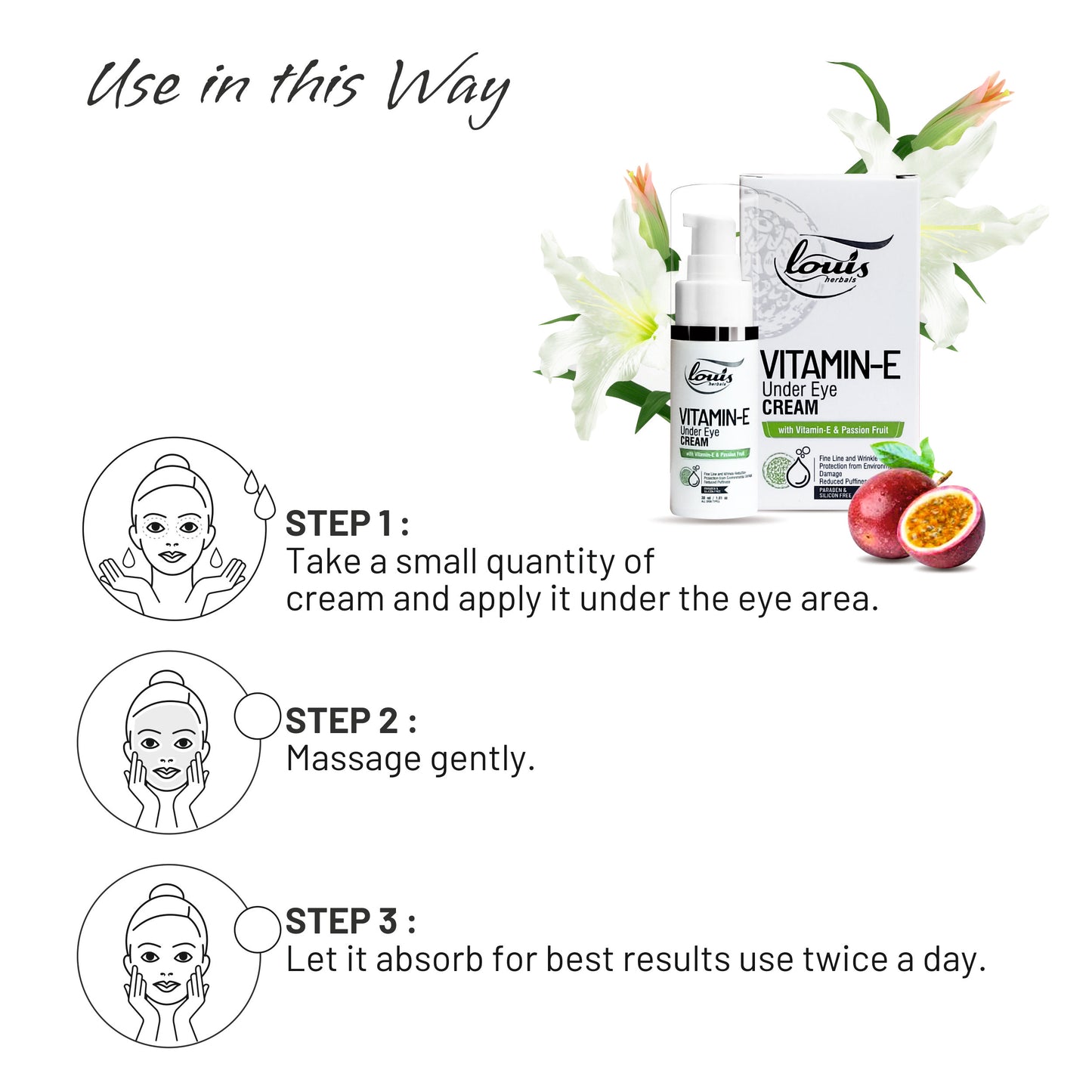 Vitamin E Under Eye Cream